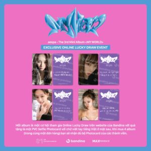 Alternative view of aespa - The 3rd Mini Album [MY WORLD] (Intro Ver.)