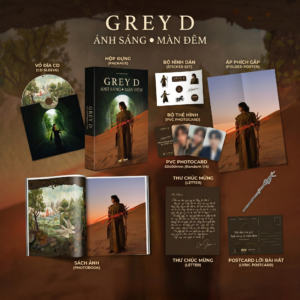 Alternative view of Grey D - The first album ÁNH SÁNG ● MÀN ĐÊM