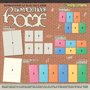 Alternative view of BOYNEXTDOOR 1st Studio Album [HOME] (Weverse Albums ver.)