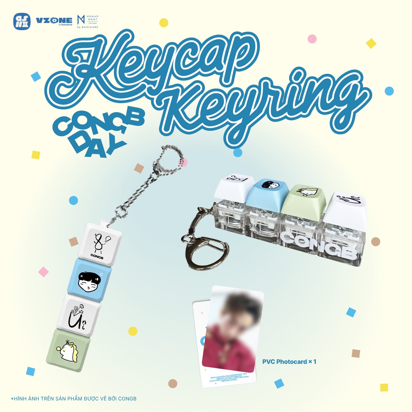 CONGB - CONGBDAY KEYCAP KEYRING