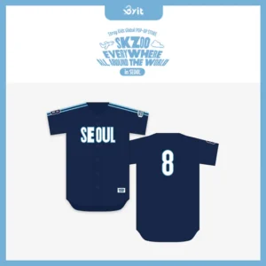 Stray Kids - BASEBALL JERSEY SEOUL Ver. - SKZOO Everywhere All Around The World    Regular price$79.00 USD