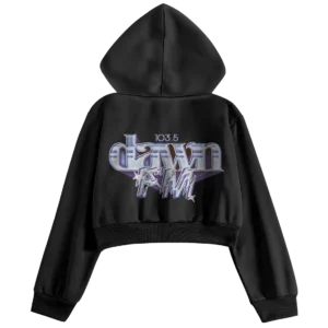 [The Weeknd] DAWN FM WOMENS ZIP HOODIE