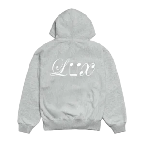 Alternative view of LUX Logo Zip Hoodie