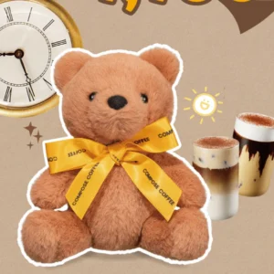 BTS - BTS V Compose Coffee Decaf Night Bear Keyring