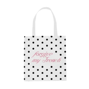 [Sabrina Carpenter] Forgive My French Polka Dot Tote