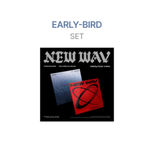 TREASURE [EARLY-BIRD] 4th MINI ALBUM [NEW WAV] RED VER. / ICE VER. (SET)