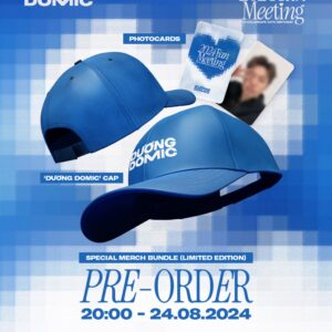 DƯƠNG DOMIC FAN MEETING SPECIAL MERCH BUNDLE (LIMITED EDITION)