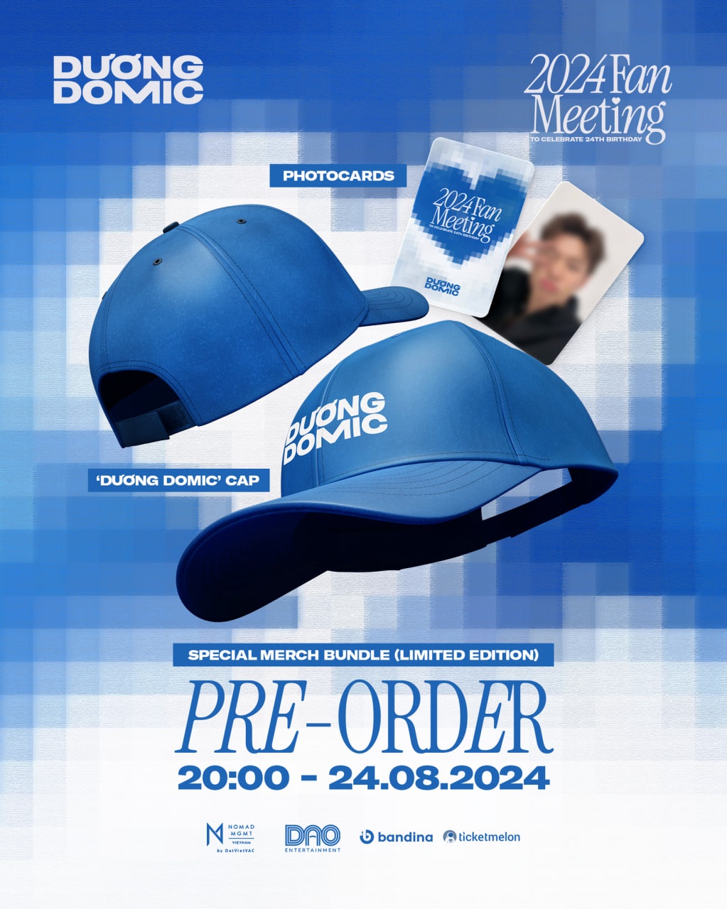 DƯƠNG DOMIC FAN MEETING SPECIAL MERCH BUNDLE (LIMITED EDITION)