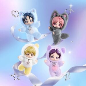 Alternative view of aespa - Pop Mart x Aespa Fluffy Club Series Vinyl Plush Doll Pendant Sealed Case (4 Blind Boxes)