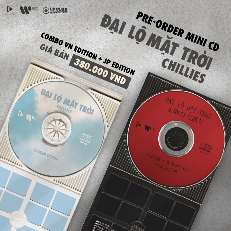 「Đại Lộ Mặt Trời」combo mini-CD